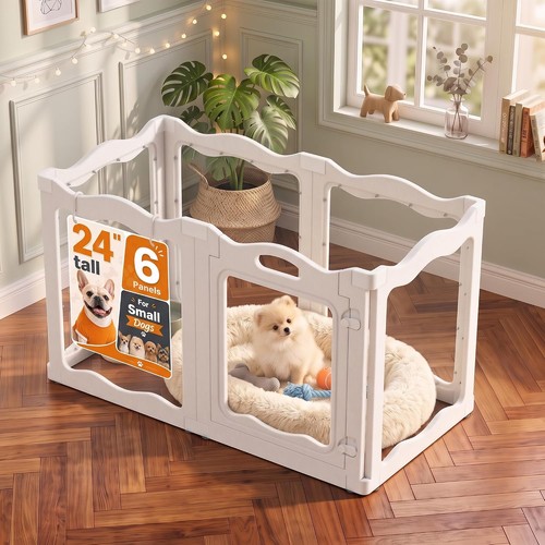 Acrylic puppy pen indoor dog - indoor,
