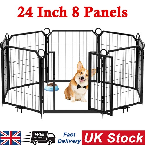 Panels portable pets playpen - 8,