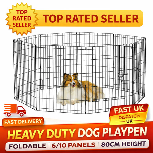 Foldable fence enclosure pet - fence,