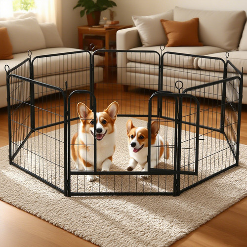 Panel dog pen - pen, pet