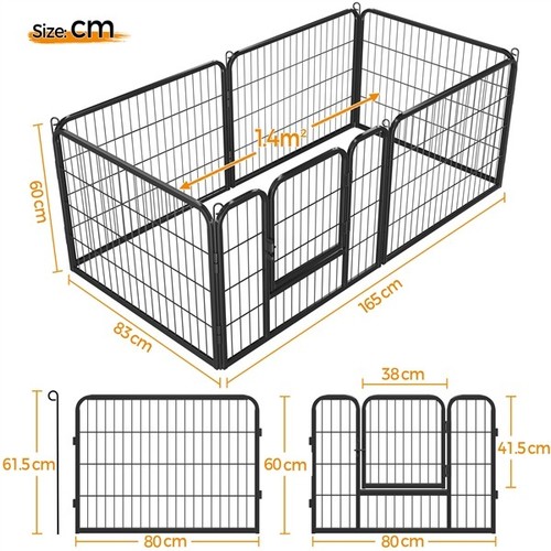 Panel dog playpen heavy - heavy, duty
