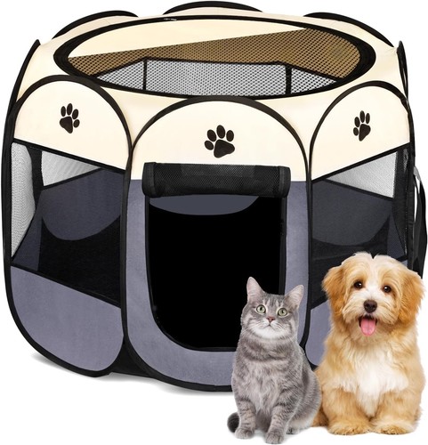 Pet foldable playpen dog - pet, cat