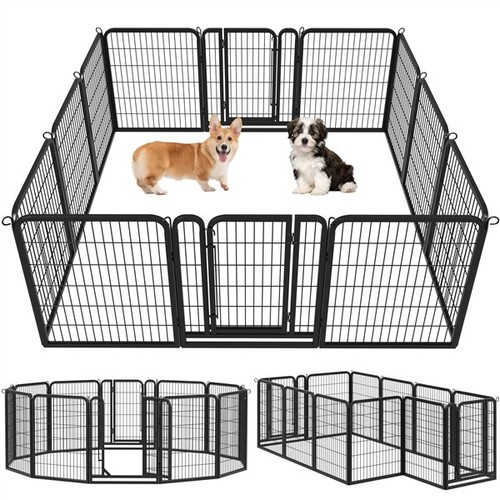 12pcs metal dog playpen - 12pcs,