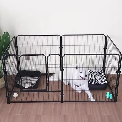 Metal dog playpen - metal,