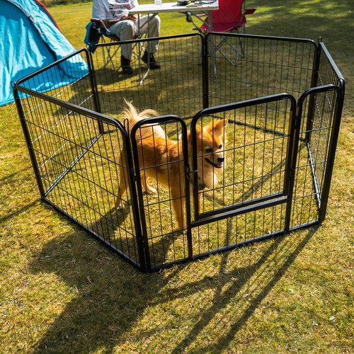 Metal dog playpen - playpen, foldable