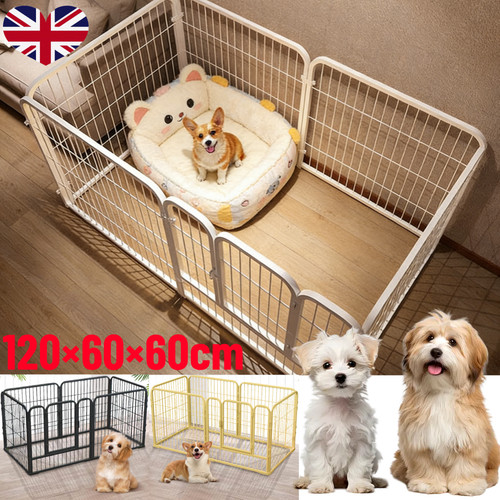Metal dog playpen foldable - dog,